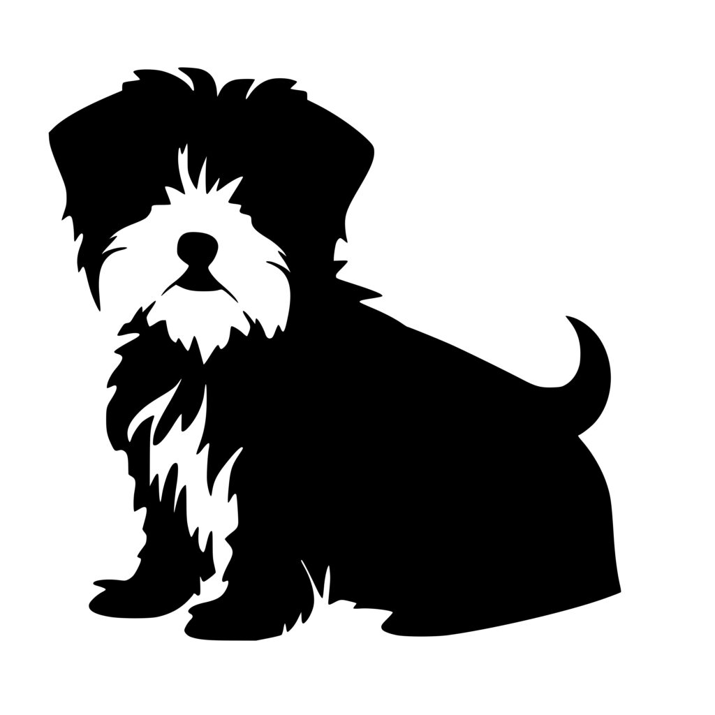 Tiny Morkie Companion Svg: Instant Download For Cricut, Silhouette