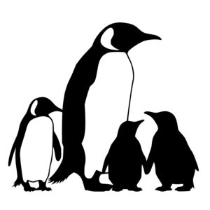 Penguin Family Love