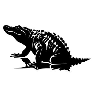 Alligator Silhouette