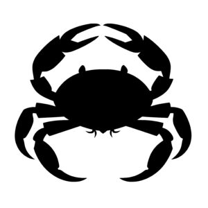 Crab Silhouette