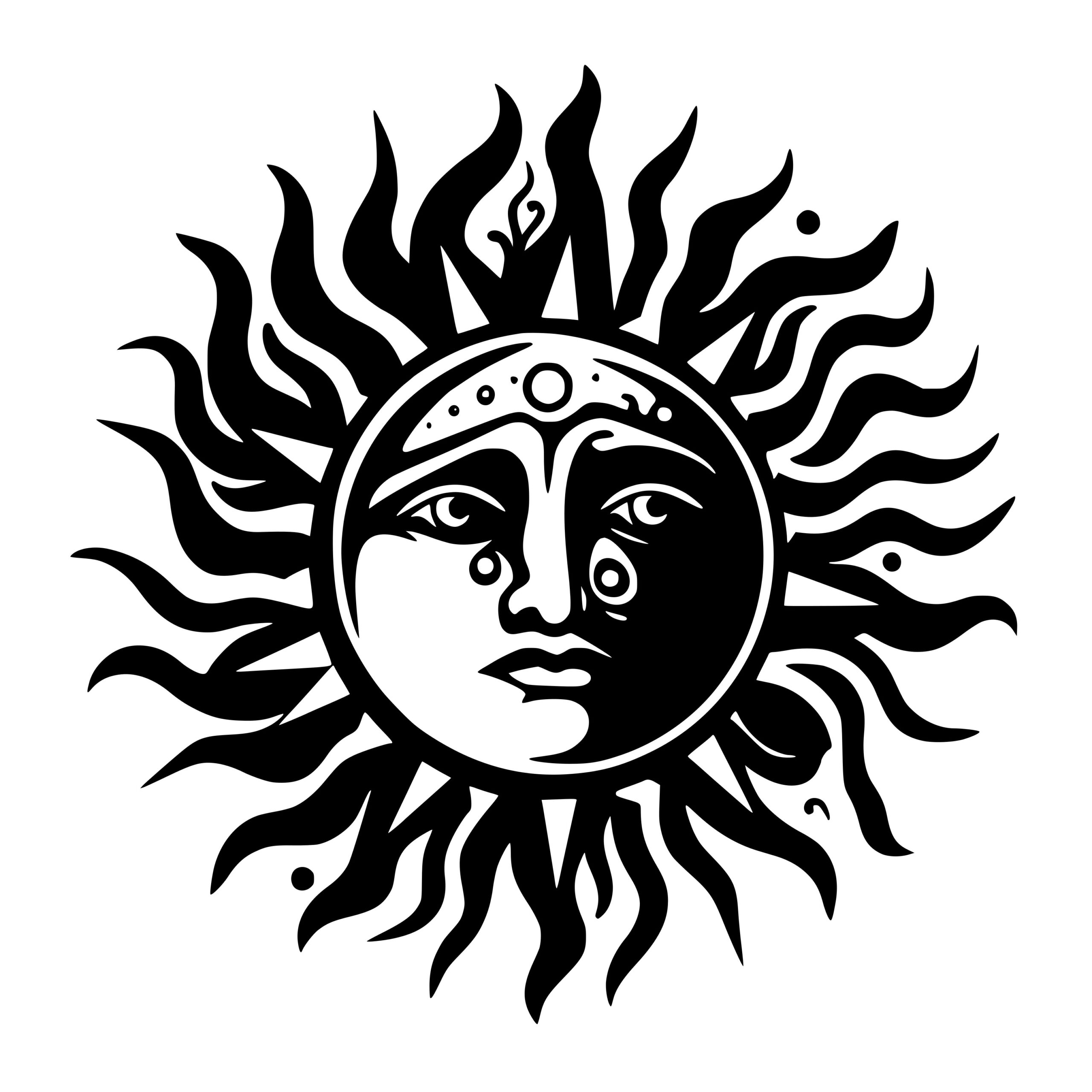 Solar Majesty: SVG File for Cricut, Silhouette, Laser Machines