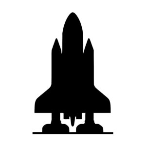 Space Shuttle Silhouette
