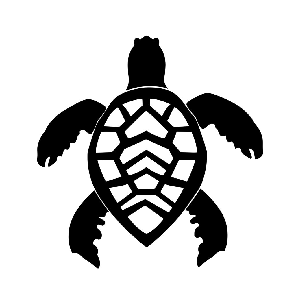 Gorgeous Turtle SVG File for Cricut, Silhouette, Laser Machines