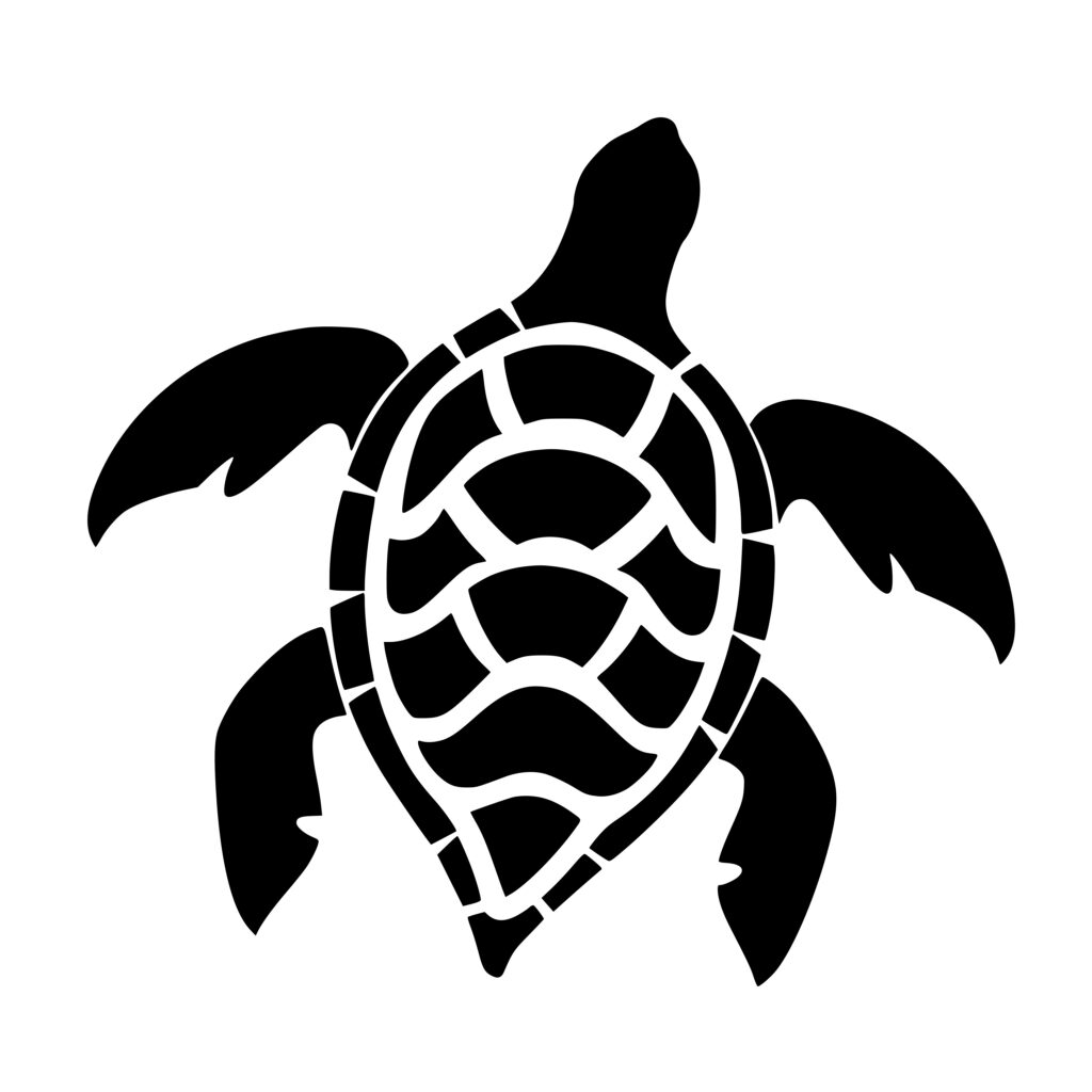 Radiant Turtle SVG File for Cricut, Silhouette, Laser Machines