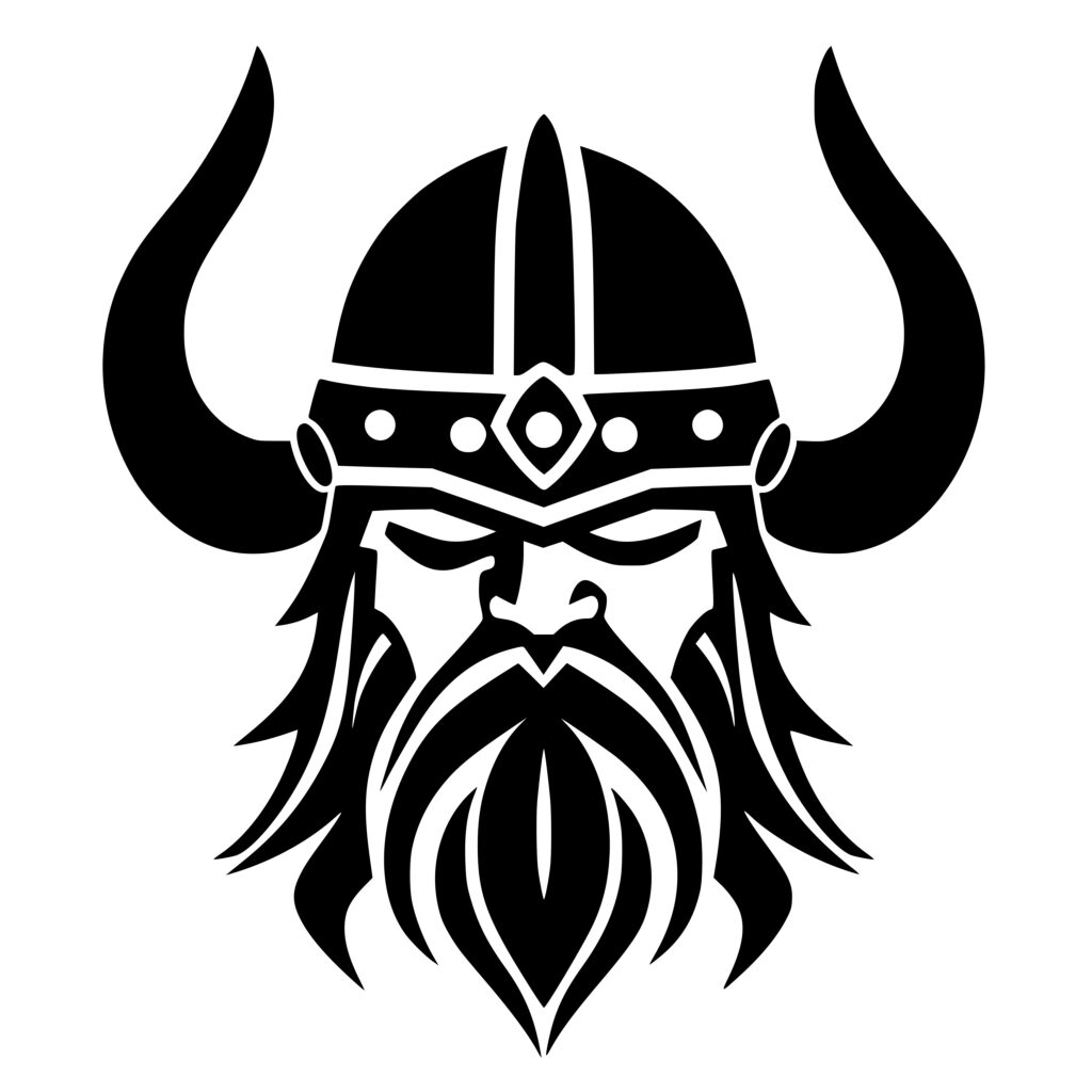 Nordic Warrior SVG File for Cricut, Silhouette, Laser Machines