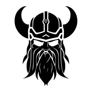 Viking with Horns
