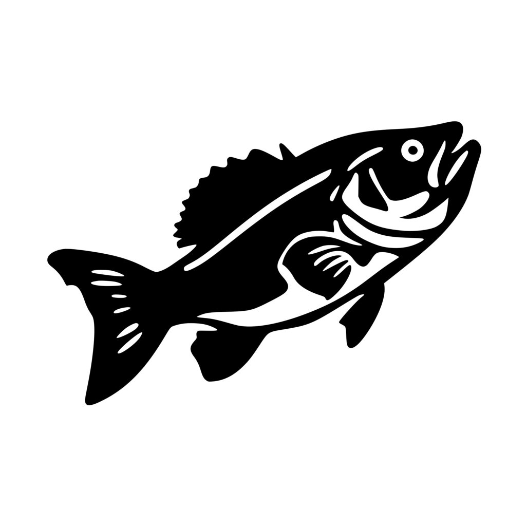 Walleye Fish SVG File for Cricut, Silhouette, and Laser Machines