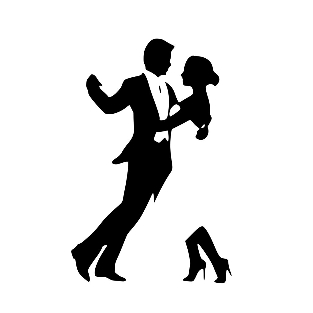 Wedding Dance Couple SVG File for Cricut, Silhouette, Laser Machines