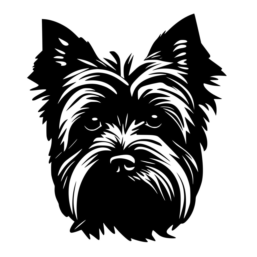 YorkieTags: SVG File for Cricut, Silhouette, Laser Machines - Animals ...