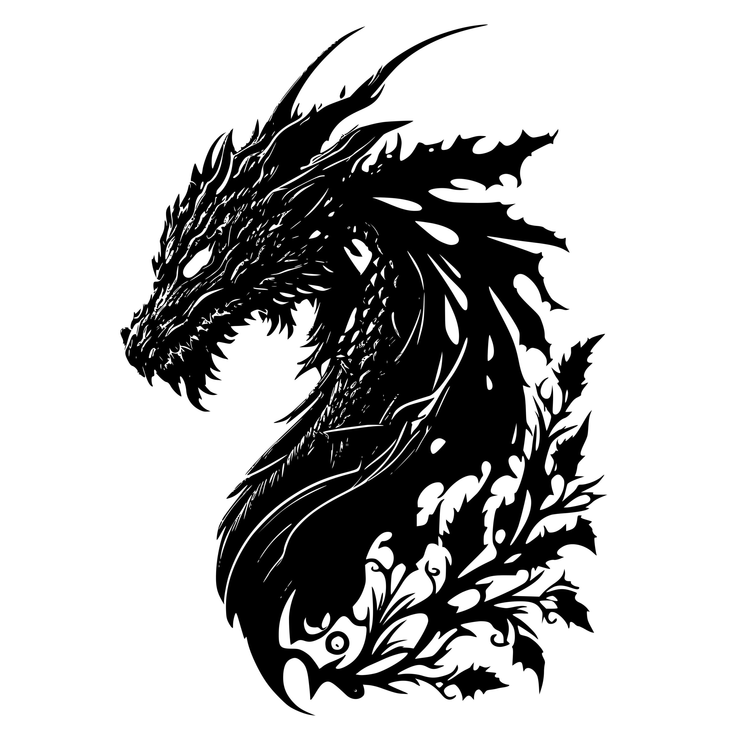 Instant Download Dragon Bundle - SVG Files for Cricut, Silhouette