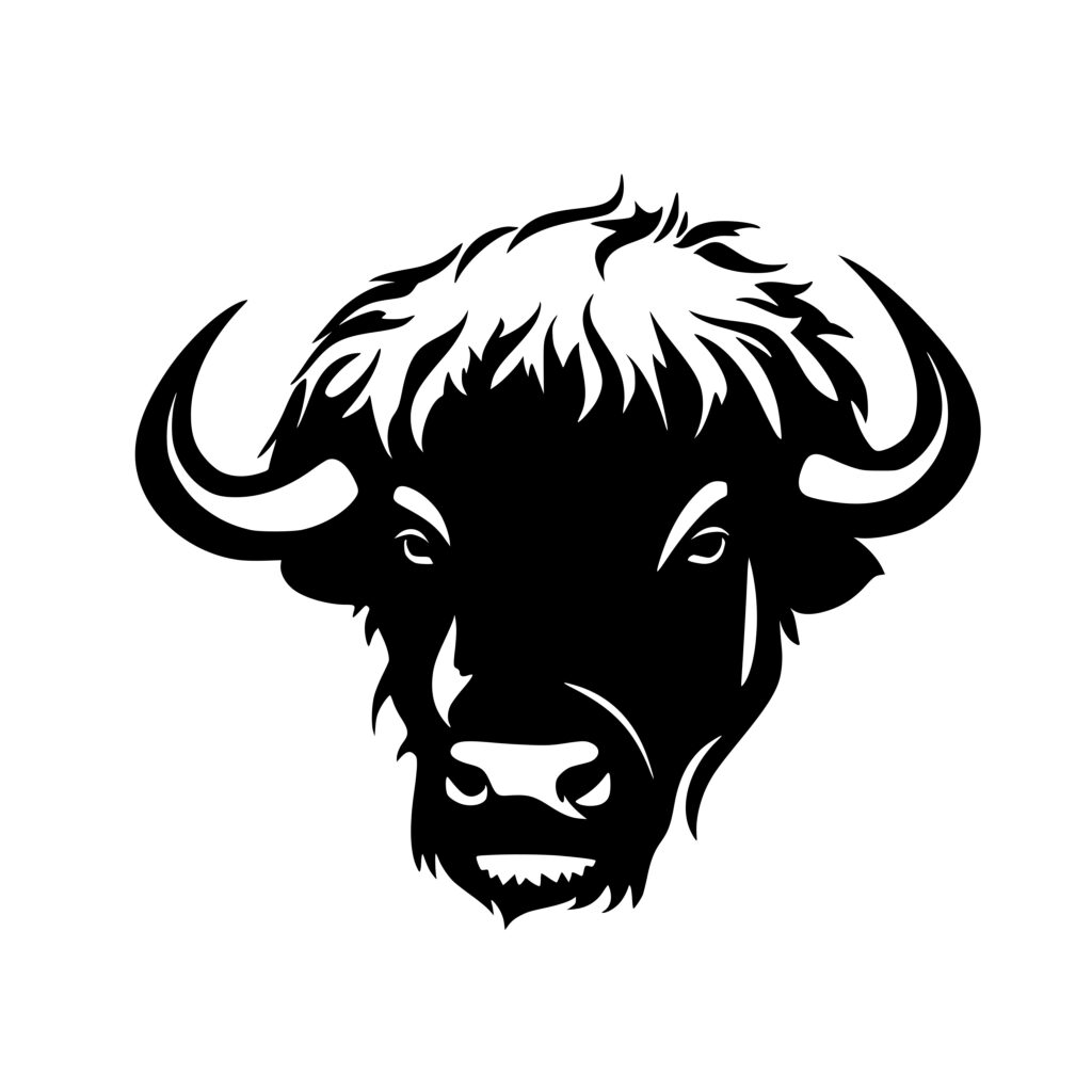 Majestic Buffalo SVG File for Cricut, Silhouette, and Laser Machines