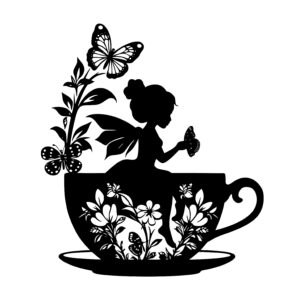 Teacup Floral Fairy