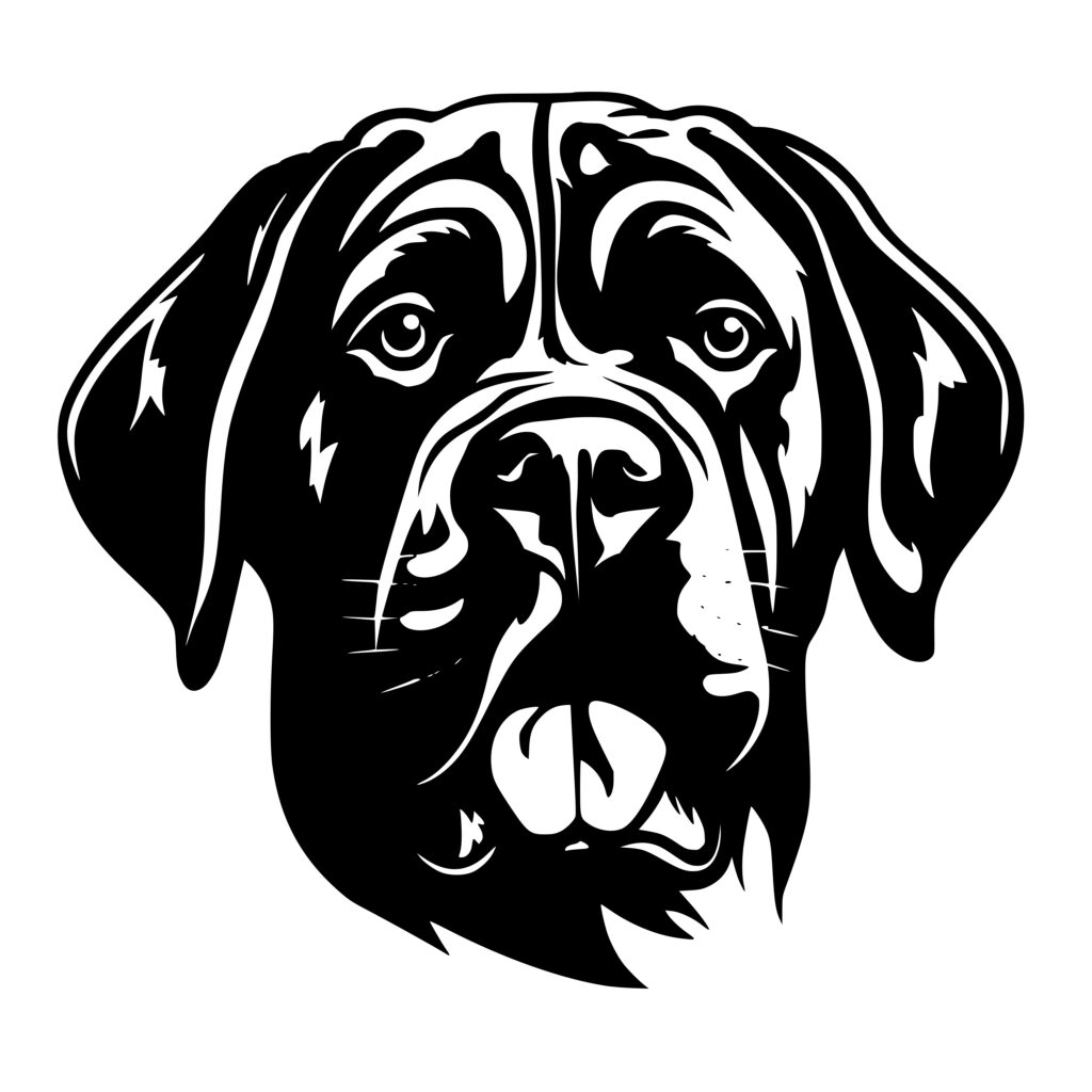 Instant Download SVG/PNG/DXF Files: Dog with Tongue Out for Cricut ...