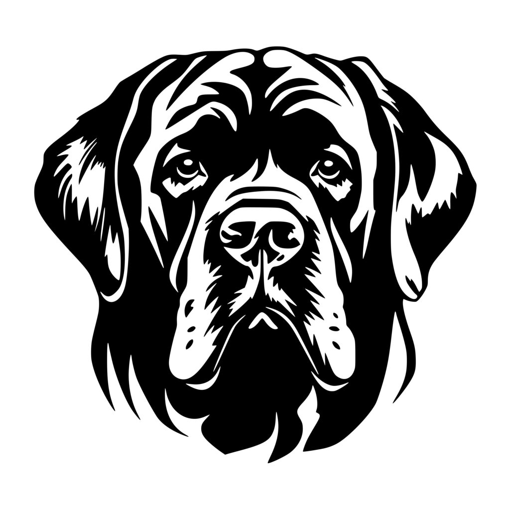 Faithful Hound SVG Image: Perfect for Cricut, Silhouette, Laser Machines