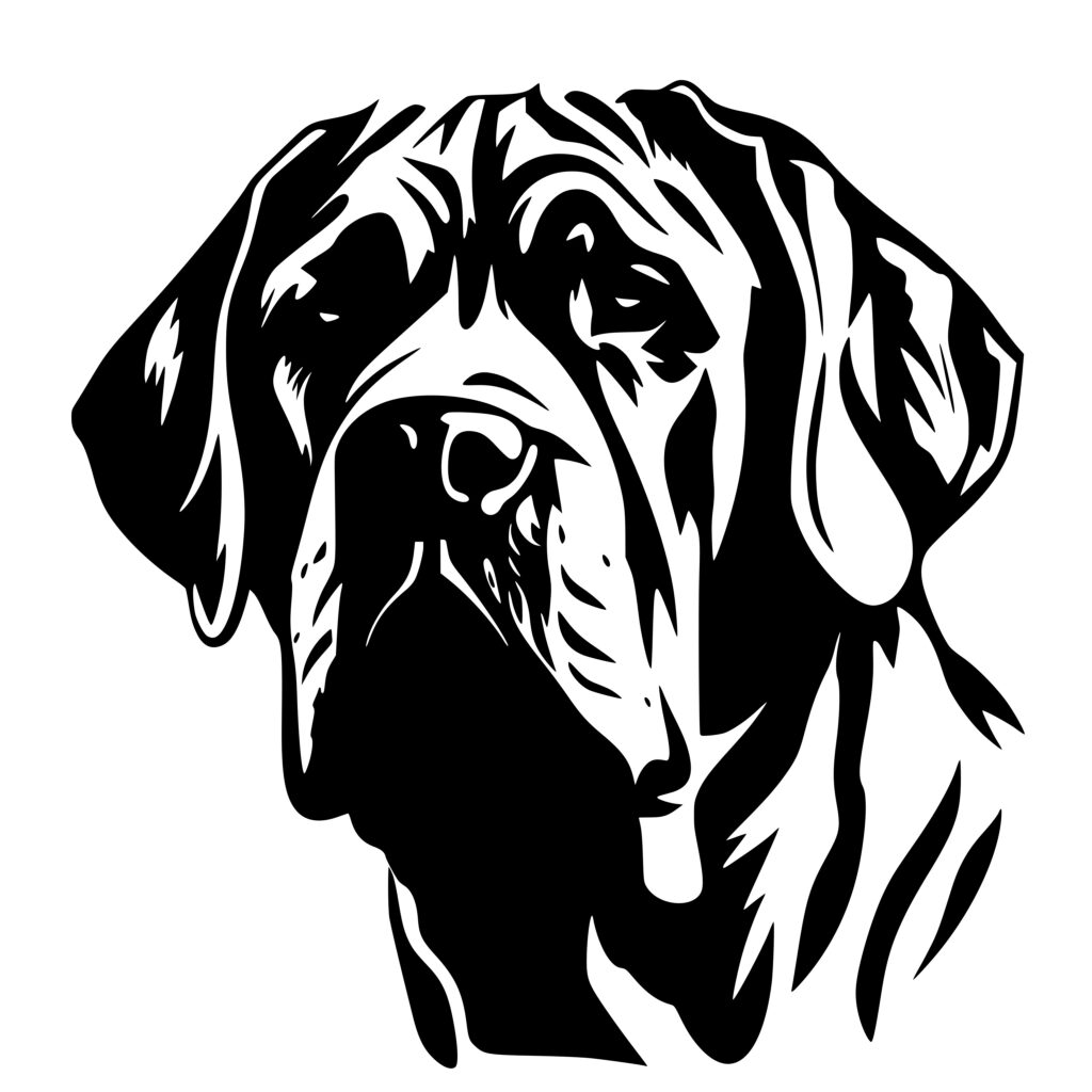 Wrinkled Faced Mastiff SVG Image: Instant Download for Cricut and ...