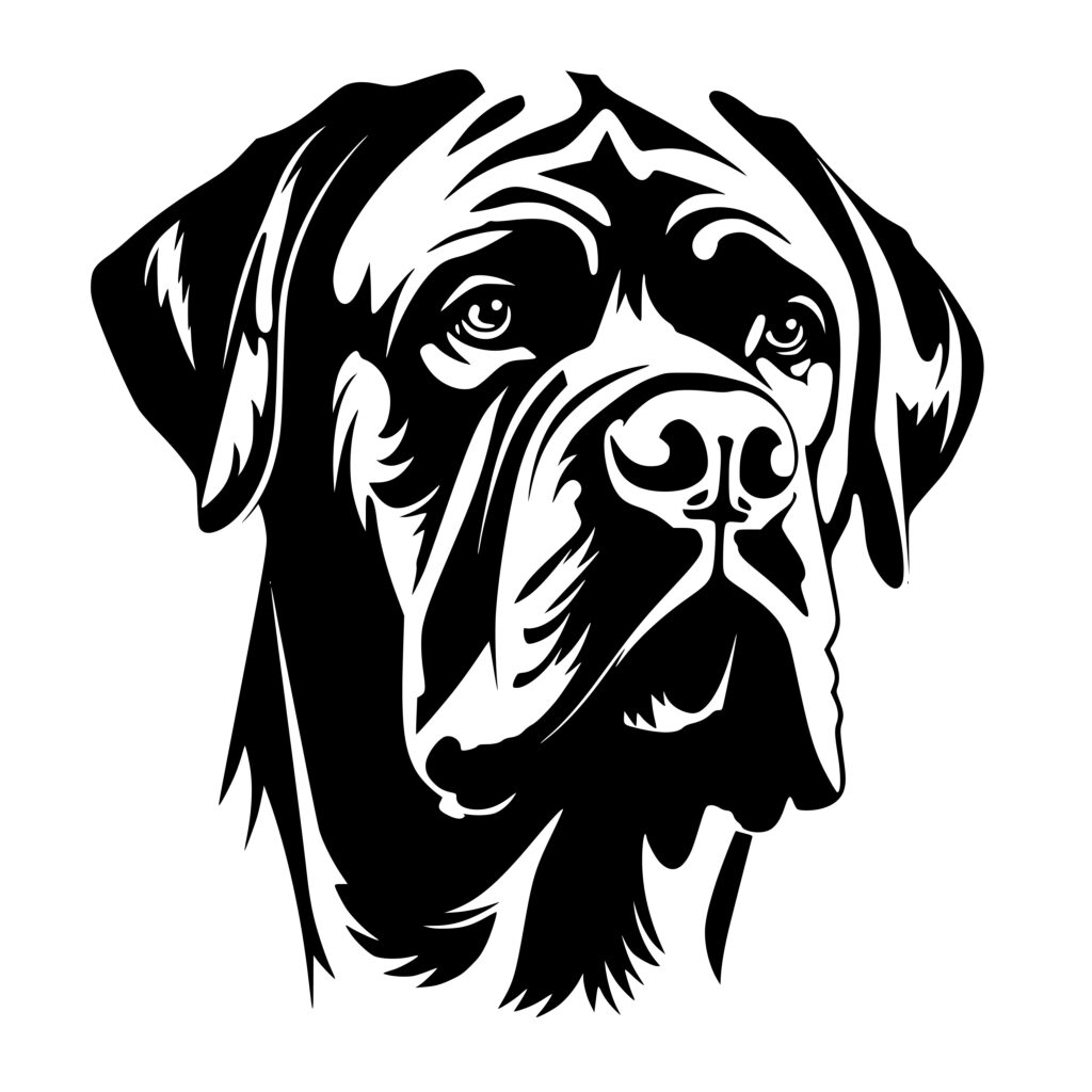 Wrinkled Mastiff SVG File: Instant Download for Cricut, Silhouette ...