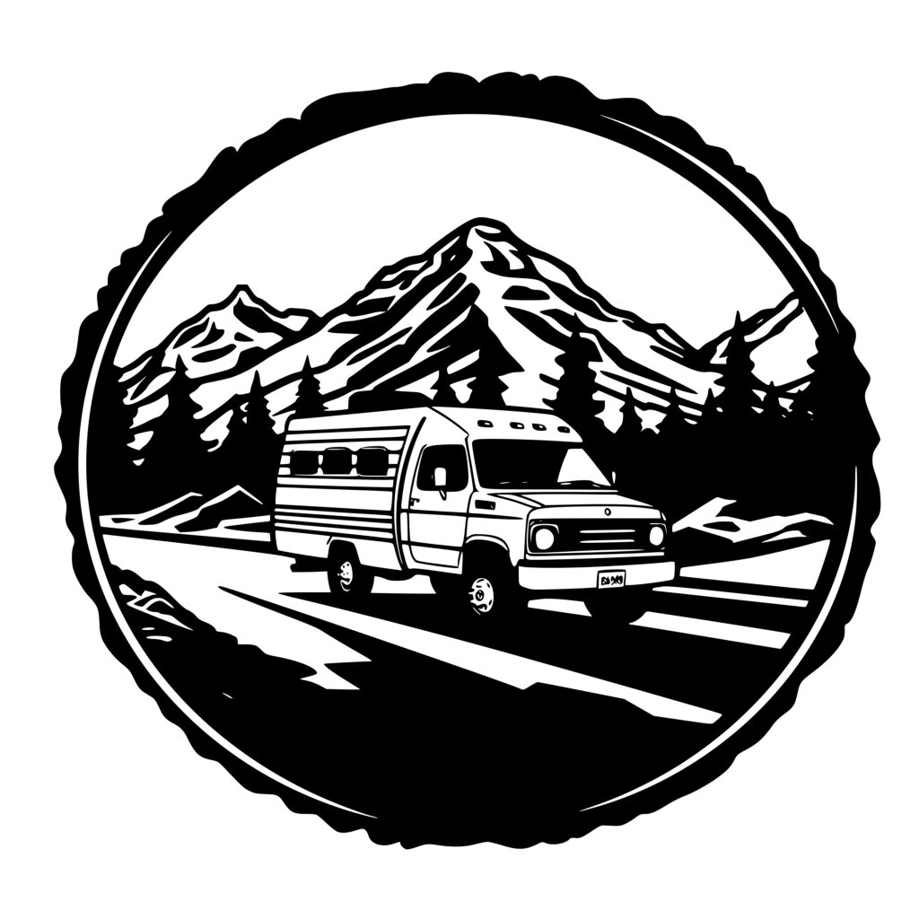 Van Road Trip SVG Image for Cricut, Silhouette, and Laser Machines