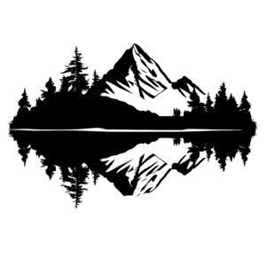 Mountain Lake Reflection
