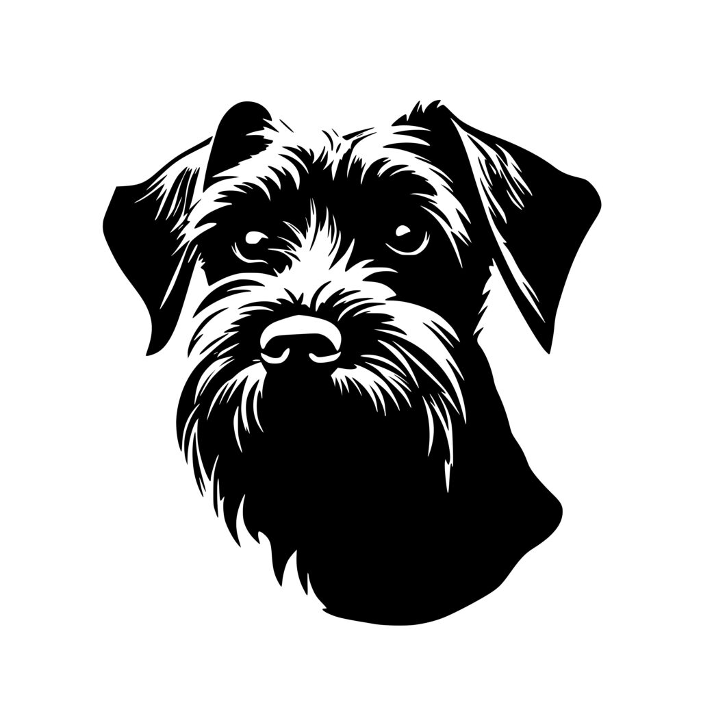 Cute Schnauzer SVG File: Perfect for Cricut, Silhouette, and Laser Machines