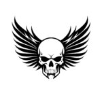 Winged Skull