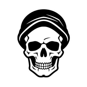 Skull with Cap