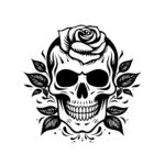 Skull Rose Crown