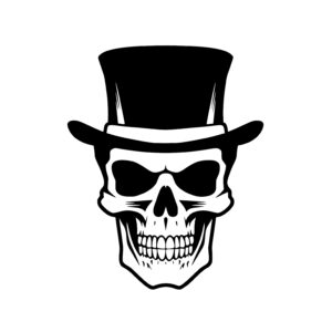 Skull in Top Hat