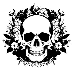 Botanical Skull