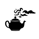 Elegant Steamy Teapot
