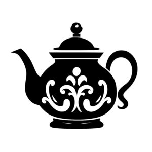 Beautiful Floral Teapot