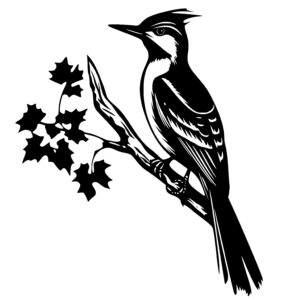 Sitting Woodpecker