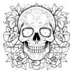 Floral Skull