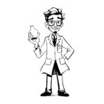 Scientist in Lab Coat