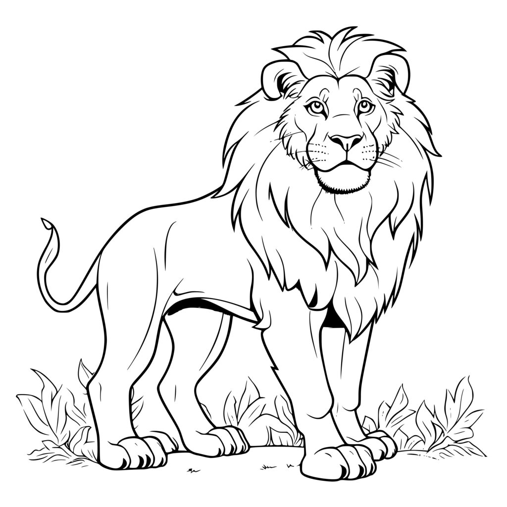 Roaming Lion SVG File for Cricut, Silhouette, Laser Machines