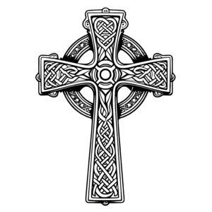 Detailed Celtic Cross