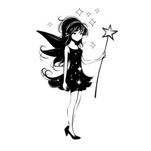 Starry Spell-casting Fairy