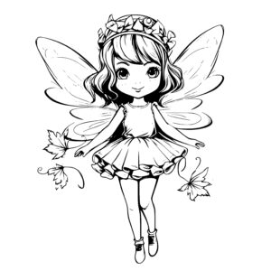Fairy with Leaves