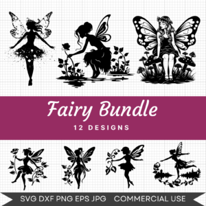 Fairy Bundle – 12 Svg Images