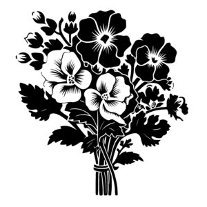 Bouquet of Geraniums