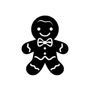 Stylish Gingerbread Man
