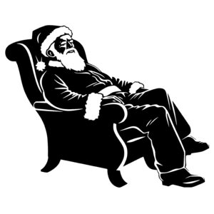 Santa Claus Relaxing