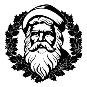Santa Claus Wreath