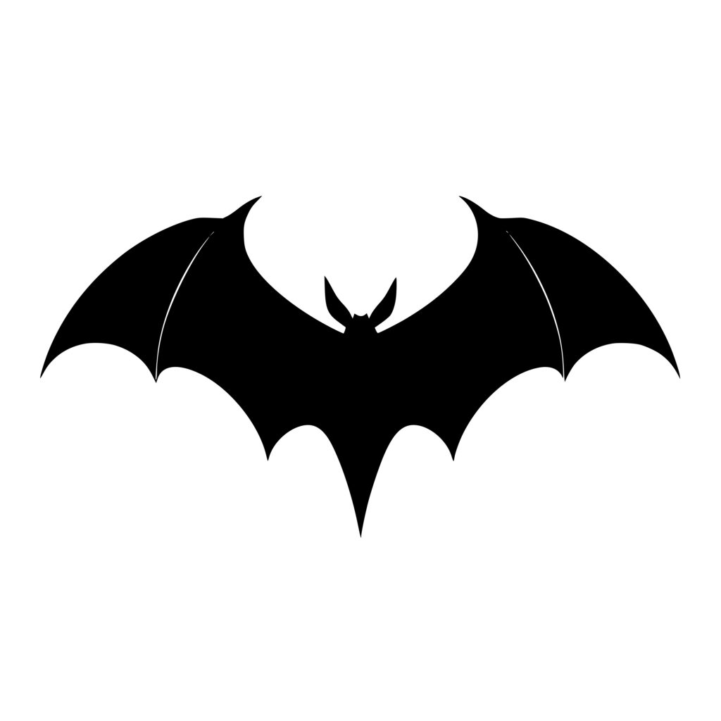 Flying Bat SVG File for Cricut, Silhouette and Laser Machines