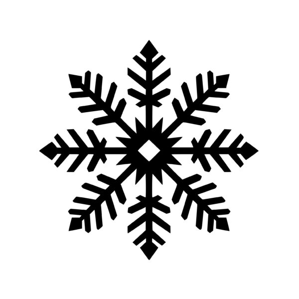 Frosty Snowflake: Svg, Png, Dxf Image For Cricut, Silhouette, Laser 