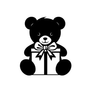 Teddy Bear with Gift