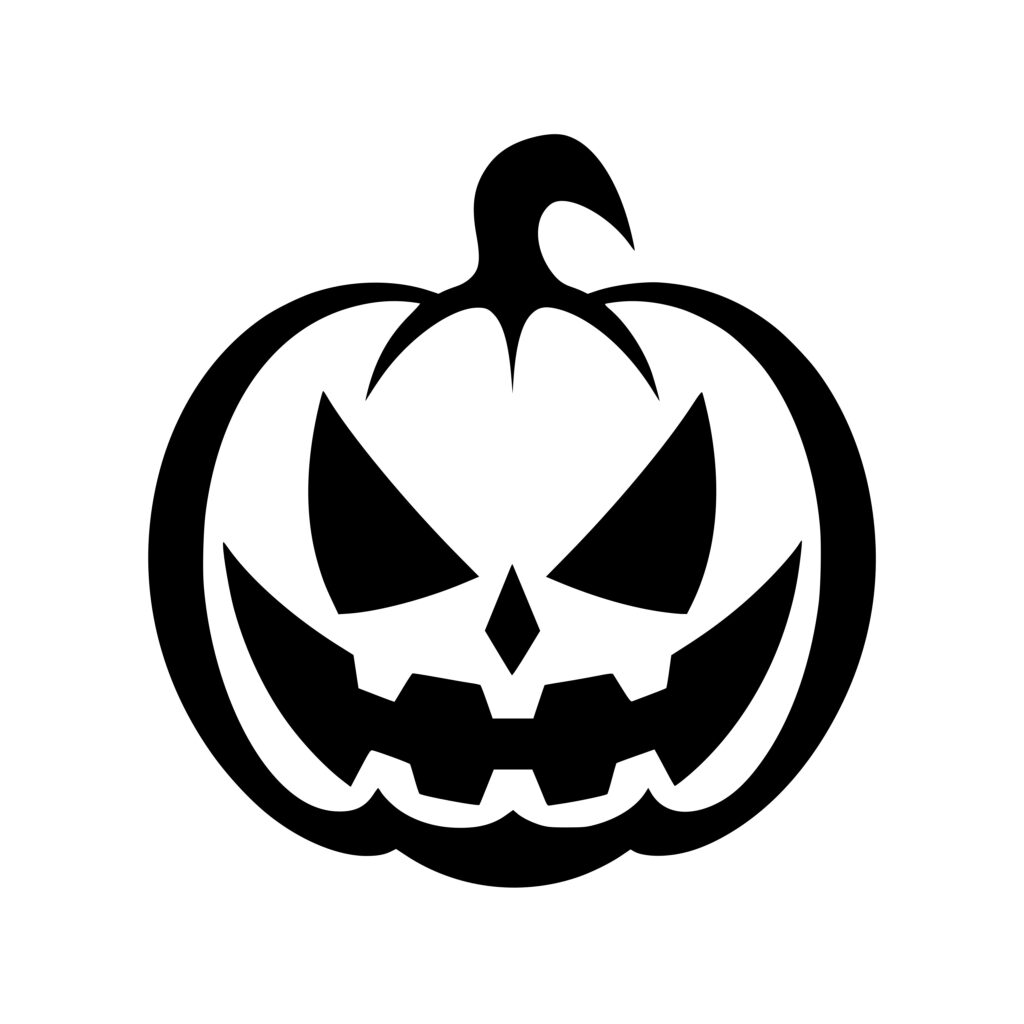 Halloween Pumpkin SVG File for Cricut, Silhouette, and Laser Machines