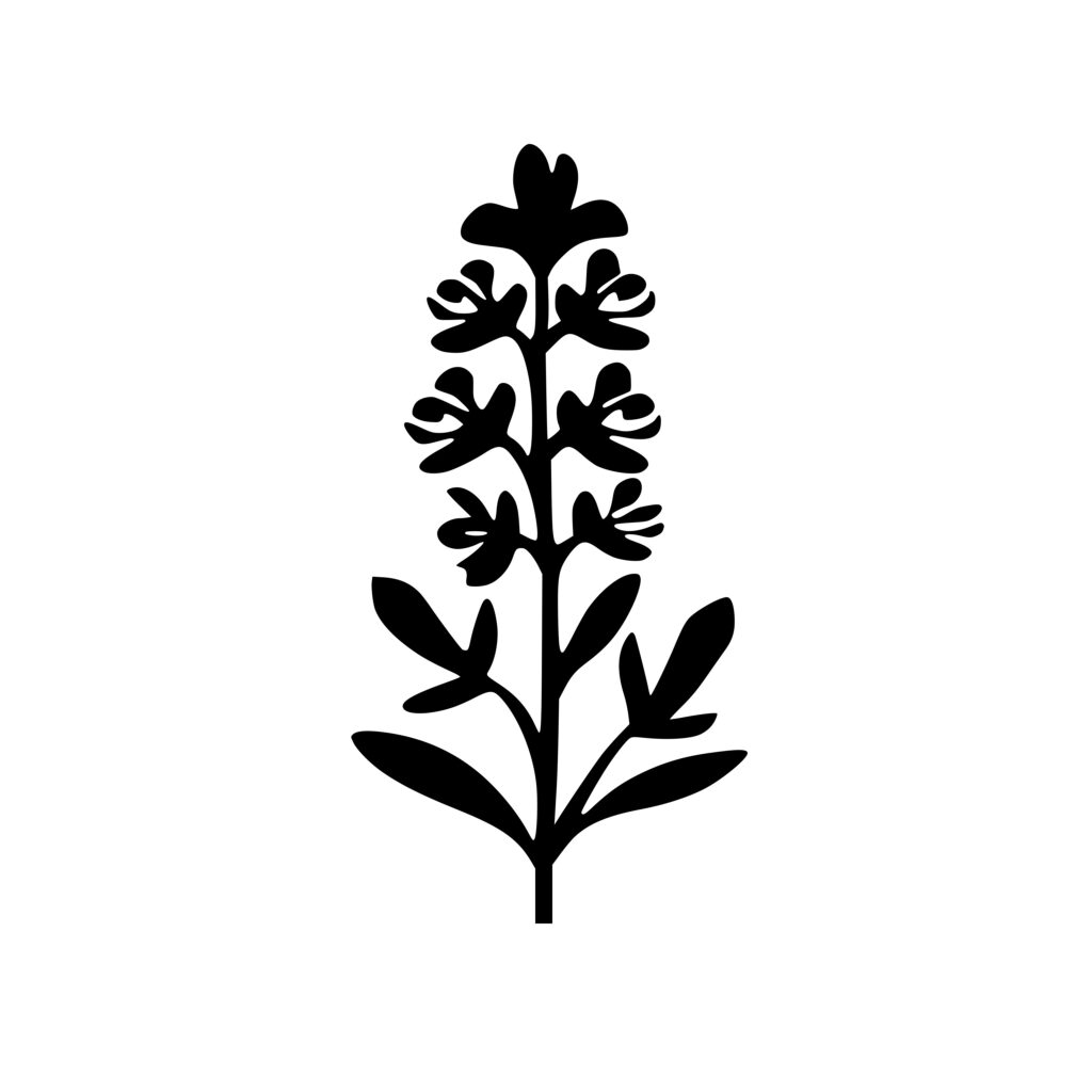 Bluebonnet Bloom SVG File for Cricut, Silhouette, Laser Machines