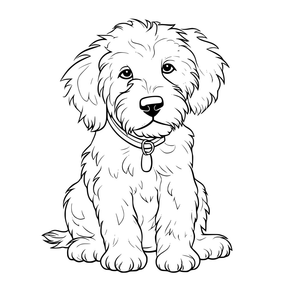 Labradoodle SVG File for Cricut, Silhouette, Laser Machines | Instant ...