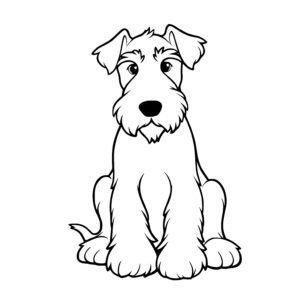 Sweet Airedale Terrier