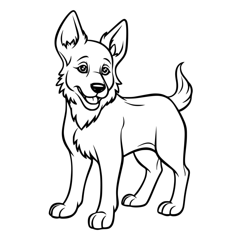 Belgian Shepherd SVG Image: Perfect for Cricut, Silhouette, Laser Machines